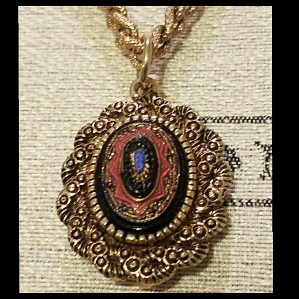 Vintage Sarah Coventry Pendant Necklace - Picture 1 of 2